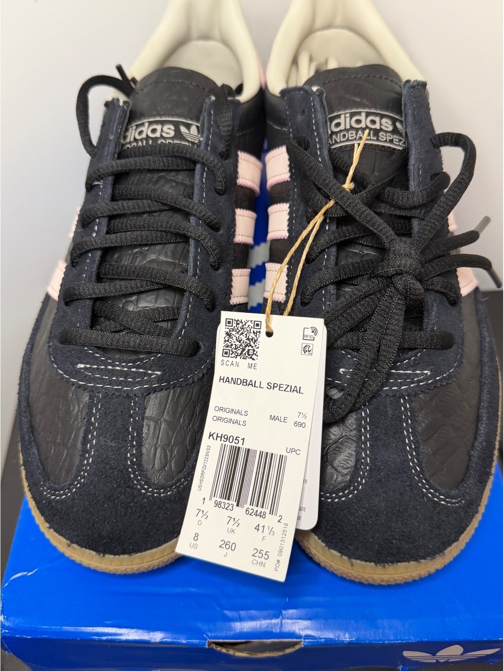 Adidas Handball Sneakers Black Pink